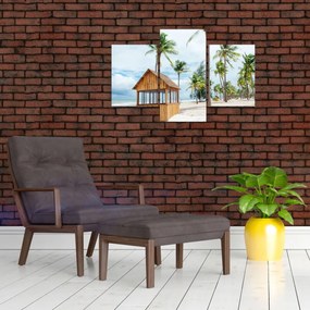 Tablou - Plajă (90x60 cm)