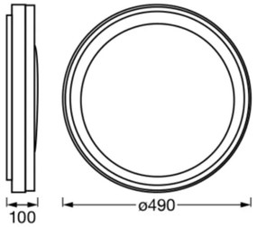 Ledvance - Plafonieră SMART+ MAGIC LED RGBW dimabilă/38W/230V Wi-Fi