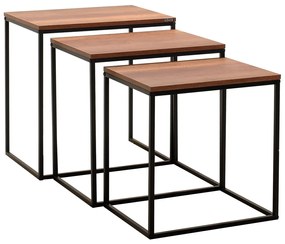 Masă pliantă SHP 933 Walnut, 3 buc