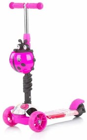 Scooter Chipolino cu bară de ghidare Kiddy Evo3in1 , Lollipop