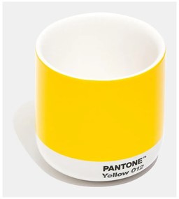 Cană galbenă din ceramică 175 ml Cortado Yellow 012 – Pantone