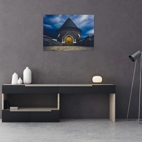 Tablou pe sticlă - Înainte de furtună (70x50 cm)