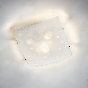 Redo ISIDE 05-904 - Plafonieră 1x E27/42W/230V, 30x30 cm, transparentă