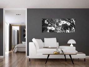 Tablou - Pânza de păianjen în pajiște (120x50 cm)