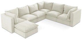 Colțar bej (cu colț pe partea dreaptă/în formă de "U") Manao – Makamii