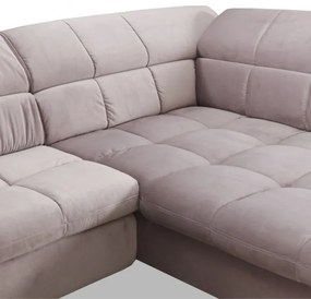 Coltar Extensibil Gemini, Dreapta, Roz, 312 X 78 X 234 Cm