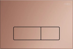 Mexen Fenix 13 buton de spălare Slim, aur roz - 601305