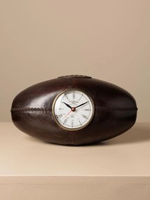 Ceas de masa, din piele naturala si alama, Rugby