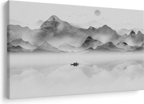 Tablou - Lac japonez (90x60 cm)