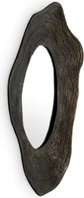 Oglinda decorativa design LUX Pavona bronz