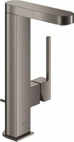 Baterie lavoar inalta Grohe Plus L monocomanda antracit periat Hard Graphite