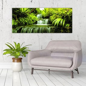Tablou - Cascade indoneziene (120x50 cm)