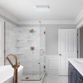 Plafonieră LED pentru baie Rabalux 71261 SAMIRA LED/48W/230V IP44 alb