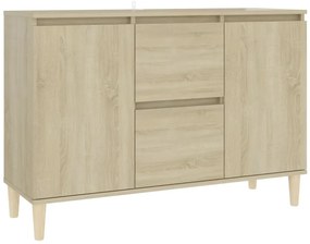 806106 vidaXL Servantă, stejar sonoma, 103,5x35x70 cm, PAL