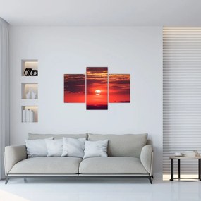 Tablou cu soarele colorat (90x60 cm)