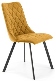 Scaun de sufragerie Krazlard (muștar). Promo -7%. 1039686