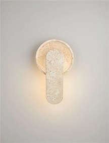 Aplica LED lumina ambientala MAVIS travertin galben