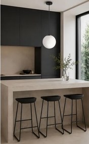 BRILAGI - Lustră suspendată pe cablu POLOS 1xE27/40W/230V Ø 20 cm neagră