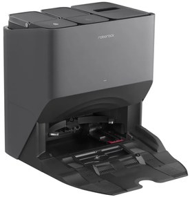Robot aspirator cu statie automatizata Roborock S8 Pro Ultra, 50W, Wi-Fi, 6000Pa, 750ml, 300m2, Autonomie pana la 180 min, Turbo, Control vocal, Negru