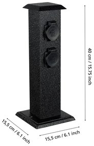 Priză de exterior (înălțime 40 cm) PARK 4 – EGLO
