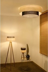 Brilagi - Plafonieră LED Boho Style 3xE27/15W/230V, Ø 80 cm, crem/maro