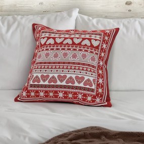 Husă de pernă cu motive de iarnă