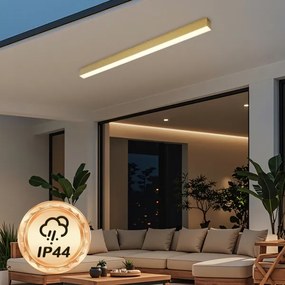 Brilagi SLEEKLINE - Plafonieră LED pentru baie, LED/40W/230V, auriu, IP44