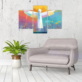 Tablou - Păzitorul florilor (90x60 cm)