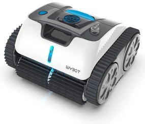 Robot cuaratre piscine fara fir Wybot Osprey 700 (X100), Li-Ion 8800 mAh, Pana la 80 m°, Autonomie pana la 110 minute, Auto-revers, Auto-parcare, Alb/Negru