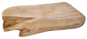 Platou Inspiring Nature din lemn de tec 35 cm