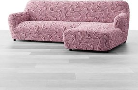 Gaico Huse bielastice BRILLANTE bordo canapea cu otoman dreapta (l. 170 - 300 cm)