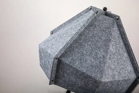 Lampadar cu trepied din material ecologic Lomiro