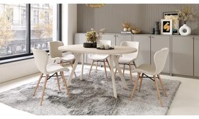 Masă de dining extensibilă ARTUR, bej