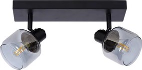 Spot Lucide 77979/02/30 BJORN 2xE14/40W/230V negru