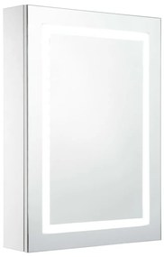 285116 vidaXL Dulap de baie cu oglindă și LED-uri, 50 x 13 x 70 cm