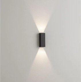 Aplica lumina ambientala pentru fatade IP65 SAM negru