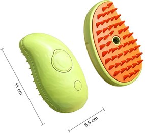 Perie cu aburi pentru câini și pisici