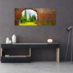 Tablou - Grădina Edenului (120x50 cm)