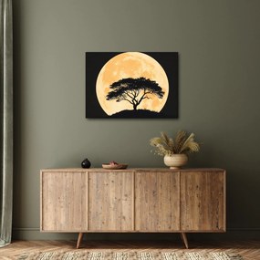 Tablou – Arbore în lună plină aurie II. (70x50 cm)