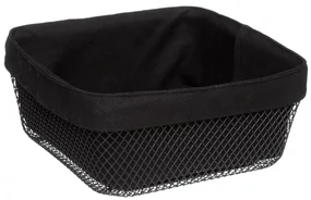 Cos paine Mayaj, otel negru, 25.5 x25.5x11.5 cm