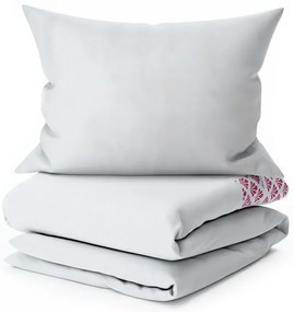 Lenjerie de pat din microsaten VELLARI, gri deschis Dimensiune lenjerie de pat: 70 x 90 cm | 140 x 200 cm