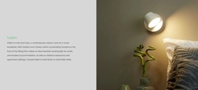 Aplica LED directionabila design minimalist Halkin