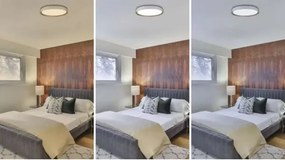 Plafonieră LED reglabilă ILVI LED/45W/230V 2700-6500K Ø 50 cm alb/bej+telecomandă