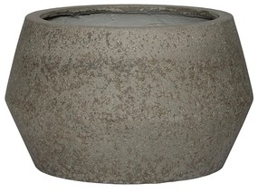 Ghiveci Harley Low, diorit gri, dimensiuni multiple - Ghivece ceramice mărimea: S - ⌀ 36, h. 21,5 cm
