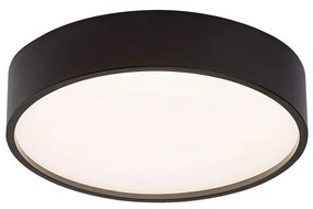 Plafoniera LED design modern Larcia IP44 negru, alb