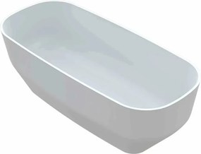 Cada freestanding Vayer Serpens 2 alb 165x75 cm