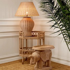 Veioza, Lampa de masa LUX din ratan Dupoint