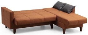 Canapea extensibilă de colț Polya - Tile Red