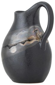 Vază gri închis din gresie (înălțime 15 cm) Alvena – Bloomingville