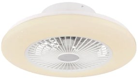 Plafonieră LED dimabilă cu ventilator Globo 03628 LED/30W/230V + telecomandă